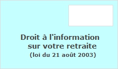 Courrier du GIP Info Retraite - Relevé de carrière